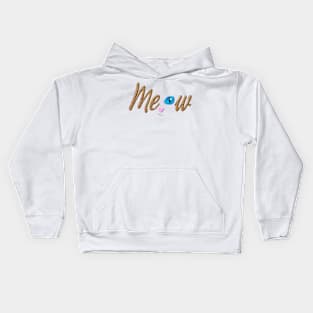 meow ginger Kids Hoodie